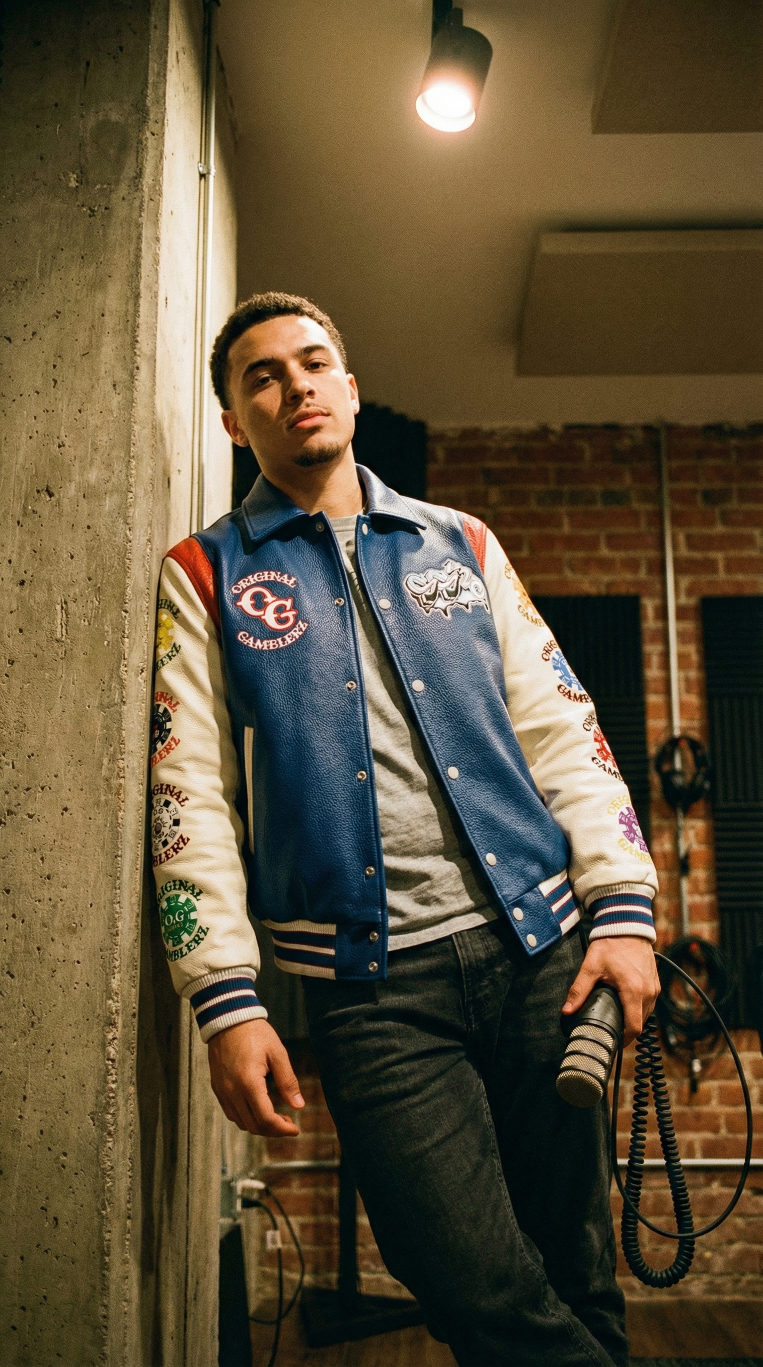 OG Varsity jacket merch concept