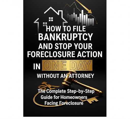 a step by step ebook or course on how to stop a foreclosure on your ...